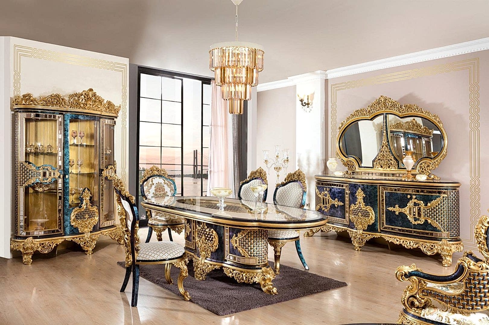 Gozde Classic Dining Room Set