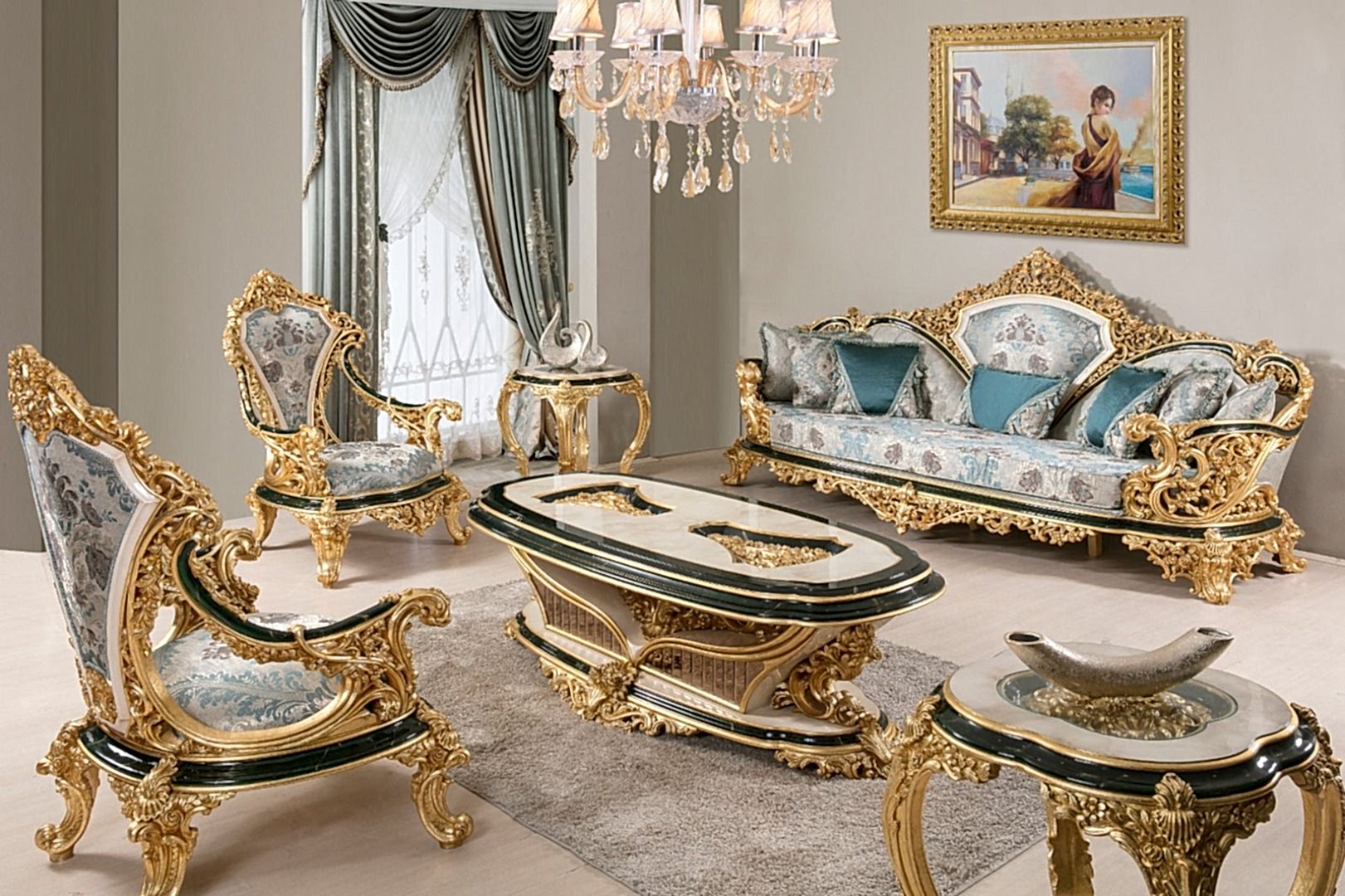 Bugatti Classic Sofa Set