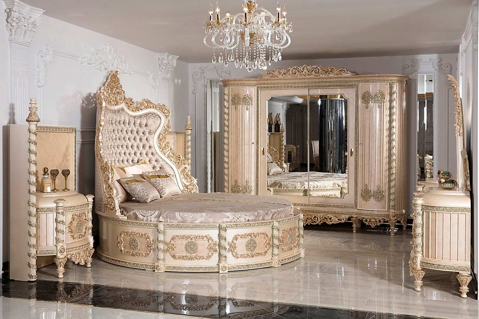 Nazende Classic Bedroom Set